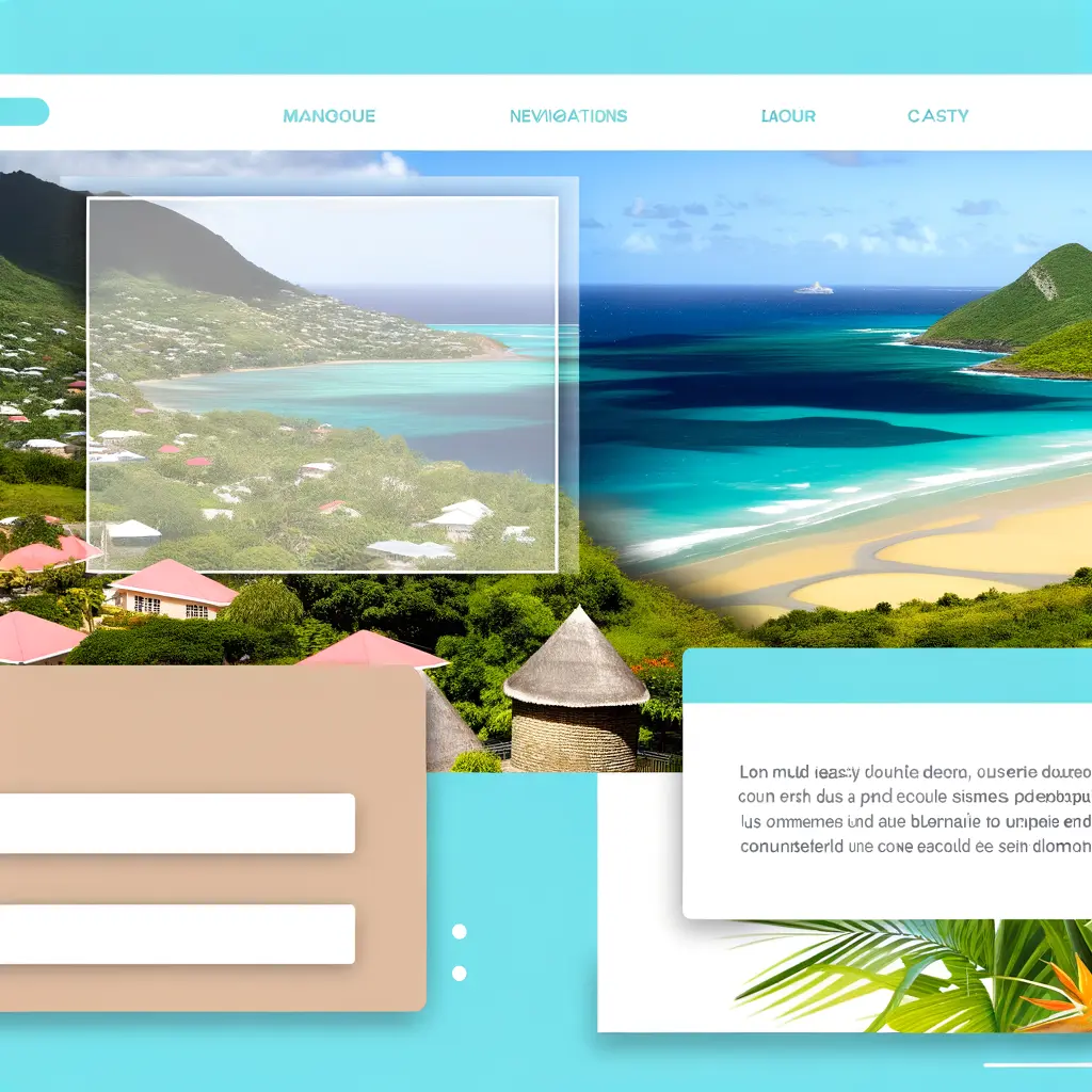 landing page martinique / page de vente martinique