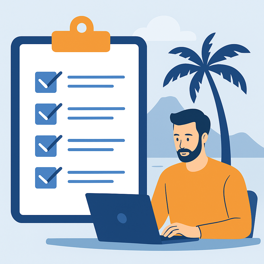 refonte site : checklist martinique