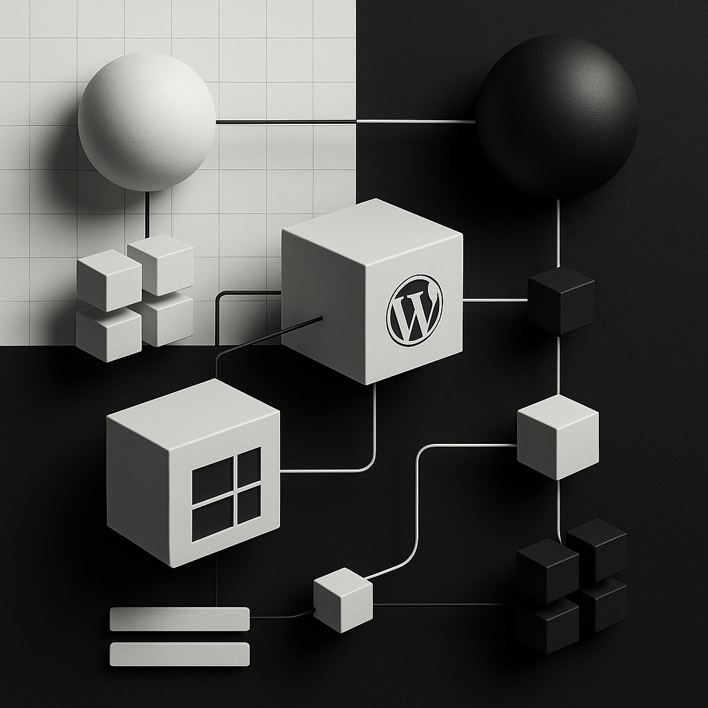 Un créateur de site WordPress accompagne les entreprises de la conception à la mise en ligne. Créateur de site WordPress professionnel travaillant sur un projet web en Martinique