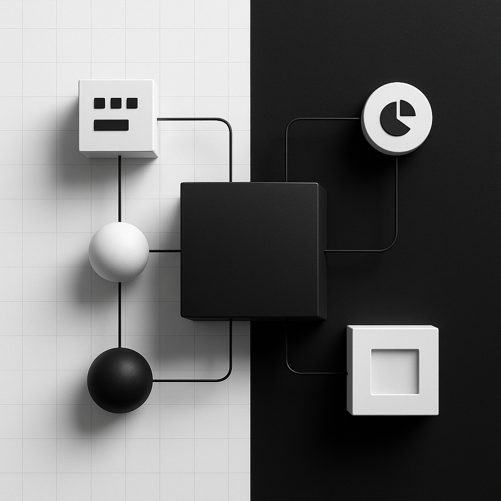 Interface n8n montrant un workflow d'automatisation de processus métier pour une PME